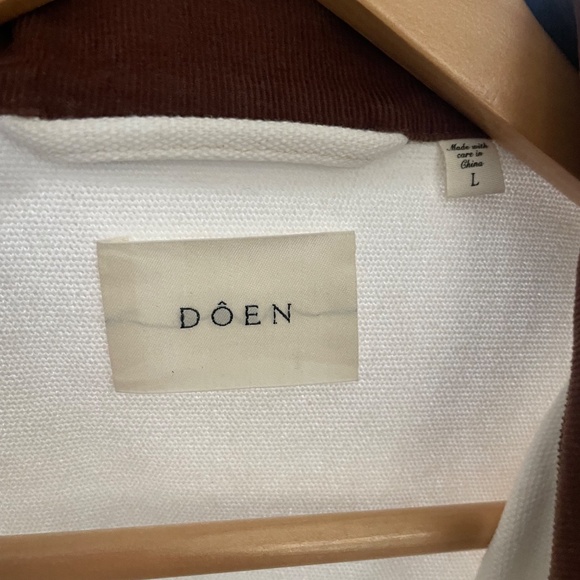 Doen Pascual Jacket/barn jacket/Womens Large white/Salt - Picture 2 of 9